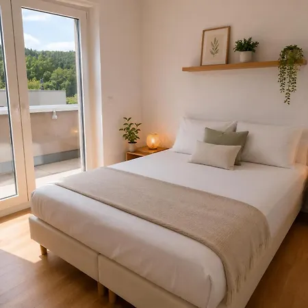 Appartement Penthouse - Dachgarten - 3 Beds - Fast Wifi Trèves
